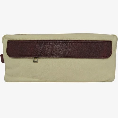 

Chimera Leather 3620 Travel Toiletry Kit(White)