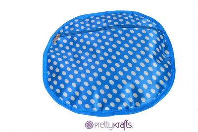 Pretty Krafts B1120 Travel Toiletry Kit(Blue)