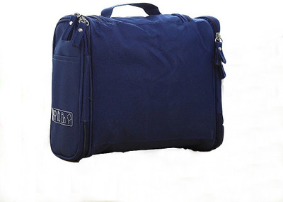 

Honestystore Cosmetic Travel make up Bag Organizer Travel Toiletry Kit(Blue)