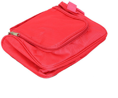 

Kuber Industries Waterproof Travel Bag Beauty Make Up Toiletry Wash Bag Zipper Cosmetic Case Organiser Party, Picnic Easy Carrying-KI3277 Travel Toiletry Kit(Pink)
