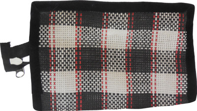 K&P Jute Small Travel Toiletry Kit(Black)
