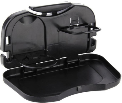 

Shadow Fax Foldable Car Dining Meal Drink Tray 1pc(Black)