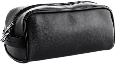 

Bags R Us Leatherette Kit Travel Toiletry Kit(Black)