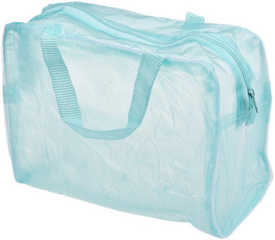

Futaba PVC Printed Pouch Travel Toiletry Kit(Green)