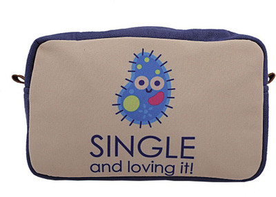

The Crazy Me Single And Loving It Travel Toiletry Kit(Multicolor)