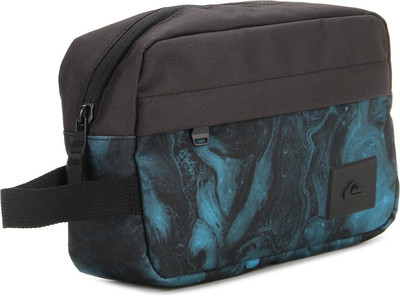 

Quiksilver Chamber Travel Toiletry Kit(Black, Blue)