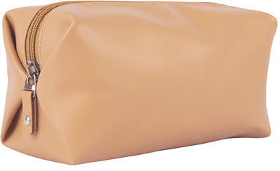 

Bags R Us Leatherette Travel Kit Travel Toiletry Kit(Beige)
