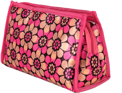 

Blue Tuff Flower Bag Travel Toiletry Kit(Pink)