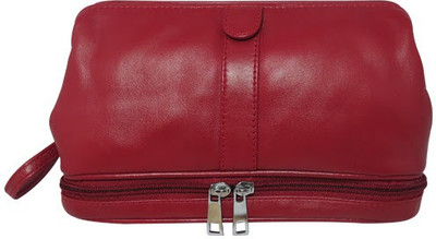 

Chimera Leather 3652 Travel Toiletry Kit(Red)