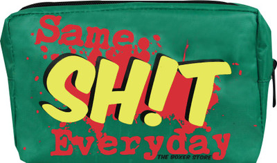 66% OFF on The Boxer Store Same Shit Travel Toiletry Kit(Green) 66% OFF on The Boxer Store Same Shit Travel Toiletry Kit(Green)