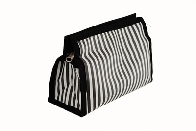 

K&P Zebra Stripe Travel Toiletry Kit(Black)