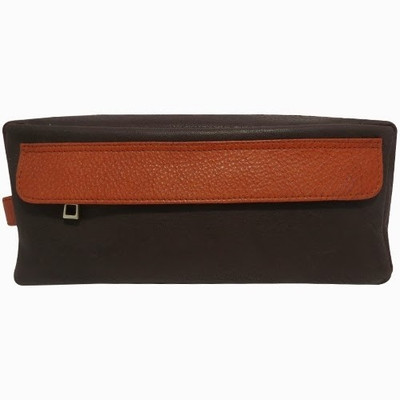 

Chimera Leather 3621 Travel Toiletry Kit(Brown)