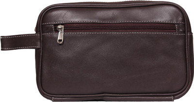 

Leather World Stylish Travel Toiletry Kit(Brown)