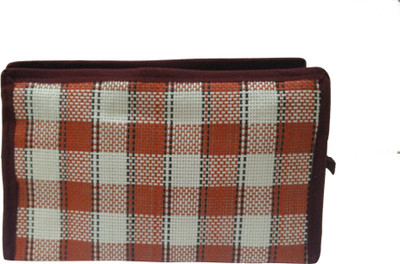 

K&P Checkered Travel Toiletry Kit(Red)