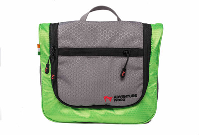 

Adventure Worx Go-X Reg Travel Toiletry Kit(Green, Grey)