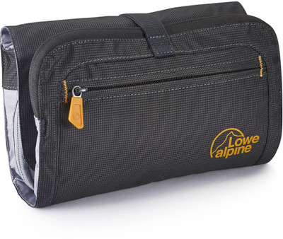 Lowe Alpine Roll up wash Bag Travel Toiletry Kit(Black)