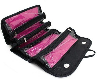 

Roll N Go Cosmetic Organiser Travel Toiletry Kit(Black)