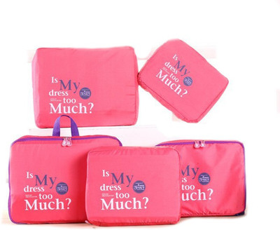 

Everything Imported Set Of 5 Travel Toiletry Kit(Multicolor)