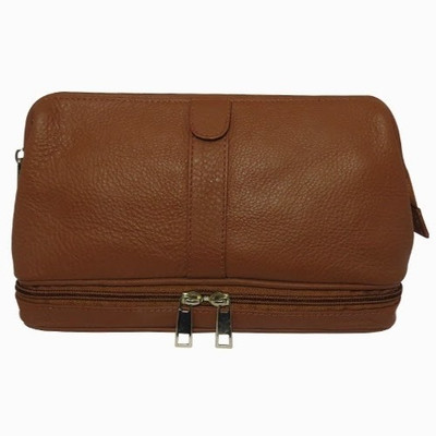 

Chimera Leather 3639 Travel Toiletry Kit(Tan)