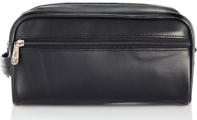 

Bags R Us Leatherette Kit Travel Toiletry Kit(Black)