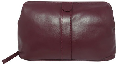 Chimera Leather 3657 Travel Toiletry Kit(Purple)
