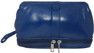 

Chimera Leather 3648 Travel Toiletry Kit(Blue)