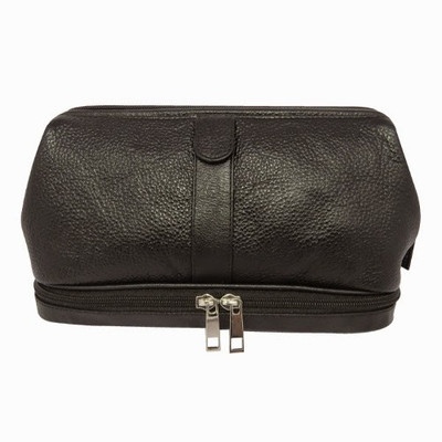 

Chimera Leather 5266 Travel Toiletry Kit(Black)