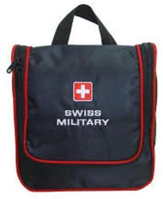 

Swiss Military Utility Toilet Bag Travel Toiletry Kit(Black)