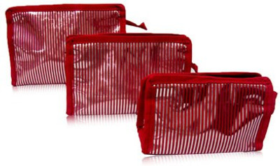 

Pretty Krafts Cosmetic Set Travel Toiletry Kit(Red)
