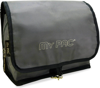

My Pac Db my pac Vivaa travel toiletry kit and cosmetic organizer bag Steel Grey C11566-11 Travel Toiletry Kit(Grey)