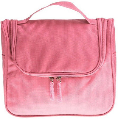

Kallpvraksh organizer Travel Toiletry Kit(Pink)