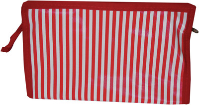 

K&P Zebra Stripe Regular Travel Toiletry Kit(Red)