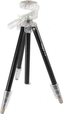 

Fotopro Light Weight Compact Camera Tripod C-3i with Small 4 Stage(Black, Supports Up to 3000 g)