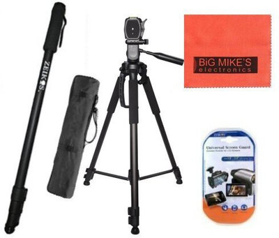 

Big Mikes Deluxe 72-Inch Professional Camera And Camcorder(Black)