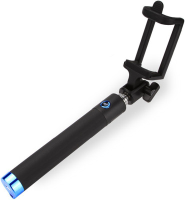 

PhonoHolic Cable Selfie Stick(Black, Remote Included)