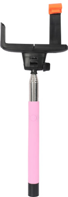 

Photron Selfie Stick In-built Bluetooth SLF300BT Monopod(Pink, Supports Up to 500 g)
