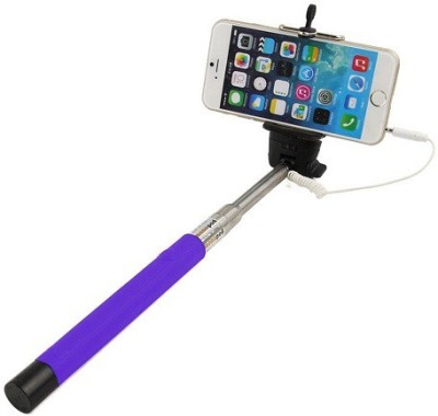 

Casotec 269006 Wired Selfie������������Stick Selfie Stick(Purple, Supports Up to 300 g)