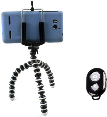 

Smiledrive All Surface Mini Flexibel Mobile Tripod Selfie Stick(Multicolor, Supports Up to 500 g)