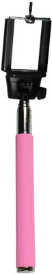 

Casotec 269015 Remote Selfie Stick, Monopod(Pink, Supports Up to 300 g)