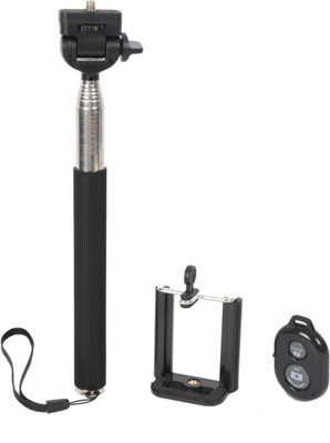 

Xpressimp With Remote Selfie Stick(Black, Supports Up to 500 g)