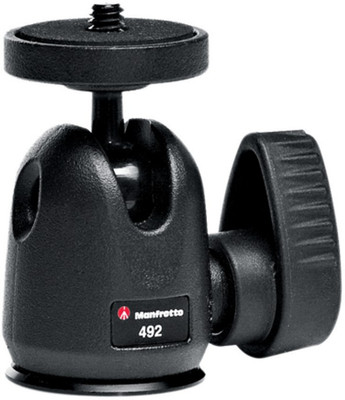 

Manfrotto 492 Tripod Ball Head(Black, Supports Up to 2000 g)