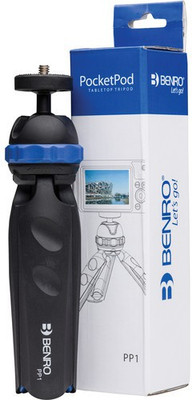 Benro PP1 PocketPod Tripod Kit Black, Supports Up to 1500 g Benro Tripods