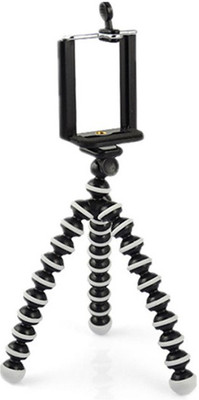 

True Deal 360° Flexible Gorrila Pod Octopus Stand Tripod Kit(Black, White, Supports Up to 400 g)