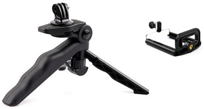 

Smiledrive Mini Foldable Gopro Handy- Works With Gopro, Tripod Kit(Black, Supports Up to 1000 g)