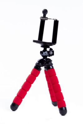 

Xsories Bend N Twist Tripod Kit(Red/Black, Supports Up to 480 g)