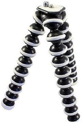 

True Deal Gorillapod Flexible Portable 10 inch Tripod(Black, Supports Up to 3000 g)