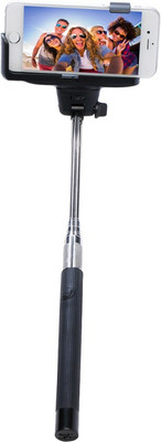 

PNY BSS-101 Selfie Stick(Black, Supports Up to 500 g)