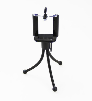 

True Deal Universal Flexible Mini Pocket Metal Stand for Digital Camera Webcam mobile phones Tripod(Black, Supports Up to 400 g)