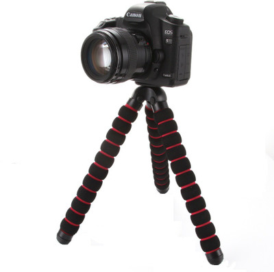 

Yantralay 12inch Flexible Gorillapod Tripod With Mobile Attachment For DSLR, Action Cameras & Smartphones Tripod, Monopod(Black, Supports Up to 3500 g)