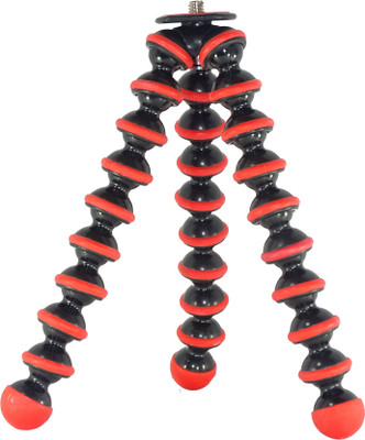 

ozure Flexible Stand Tripod(Red, Black, Supports Up to 300 g)